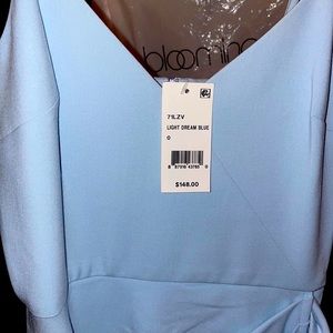 light blue brand new with tags from bloomingdale’s French connection dress
